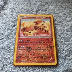 Pokemon TCG Growlithe Legendary Treasures Reverse Holo Card RC4/RC25 - Image 1