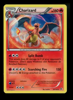 Charizard 20/149 Boundaries Crossed 2012 COSMOS Holo Rare Pokemon Card TCG - Image 1