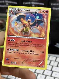 Charizard 20/149 Boundaries Crossed 2012 COSMOS Holo Rare Pokemon Card TCG - Image 4