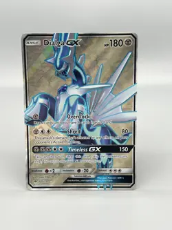 Pokemon TCG Dialga GX Full Art 125/131 Sm-Forbidden Light Holo Card NM - Image 2