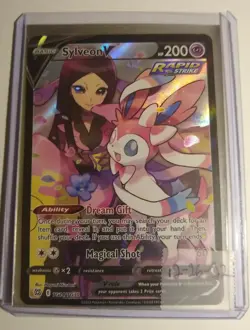 Pokemon TCG Sylveon V Trainer Gallery Full Art Card TG14/TG30 Brilliant Stars - Image 3