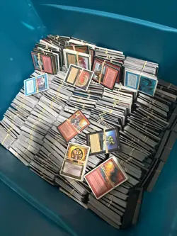 40lbs Lot of 90s Magic The Gathering Cards MTG Vintage Bulk Lot - Image 1