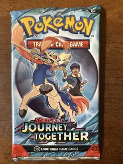 Scarlet & Violet Journey Together Booster Pack 10 Additional Cards - Image 1