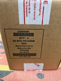 Magic: The Gathering Final Fantasy Scene Box Bundle Set of 4 SEALED NEW - Image 5