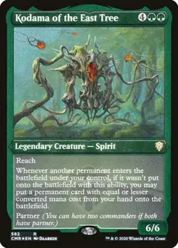 Kodama of the East Tree - Foil Etched Commander Legends LP MTG - Image 1