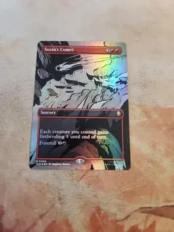 Sozin's Comet (0309) Borderless Foil Avatar The Last Airbender MTG NM - Image 1