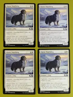 Alpine Watchdog x4 Core Set 2021 M21 4x Playset Magic the Gathering MTG - Image 1