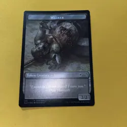 1x Walker (Well Walker) Token Walker (Bicycle Girl) Token - Foil Light Play M - Image 2