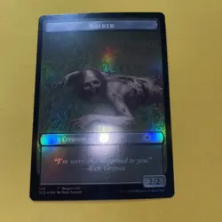 1x Walker (Well Walker) Token Walker (Bicycle Girl) Token - Foil Light Play M - Image 3