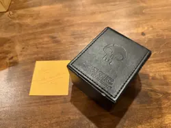 2010 ULTRA PRO Magic The Gathering BLACK Mana Flip Box Magnetic Deck Case MTG - Image 4