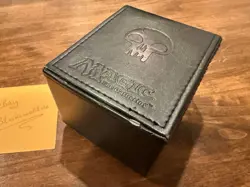 2010 ULTRA PRO Magic The Gathering BLACK Mana Flip Box Magnetic Deck Case MTG - Image 5