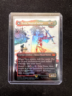 Magic The Gathering - Terra, Magical Adept (Borderless) Final Fantasy Foil - Image 1
