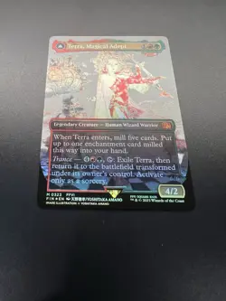 Magic The Gathering - Terra, Magical Adept (Borderless) Final Fantasy Foil - Image 5