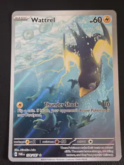 Wattrel 178/167 Pokemon Twilight Masquerade Pokemon TCG NM - Image 2