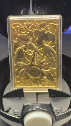 Pokemon 23K Gold-Plated #6 Charizard Card Limited Edition Burger King 1999 - Image 2