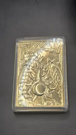 Pokemon 23K Gold-Plated #6 Charizard Card Limited Edition Burger King 1999 - Image 5