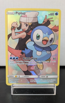 Pokemon TCG Piplup (Secret) 239/236 SM12: Cosmic Eclipse Secret Rare NEAR MINT - Image 1