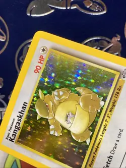 Pokemon 1999 Kangaskhan 5/64 Jungle Holo Rare Vintage WOTC TCG 1999 LP + - Image 4