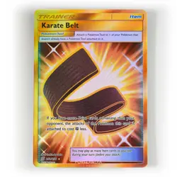 Pokemon - Karate Belt - 252/236 - SM Unified Minds - Gold Secret Rare - Image 1
