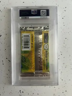 Pokemon Base Set Unlimited Venusaur Art Authentic Sealed Booster Pack PSA 9 - Image 2