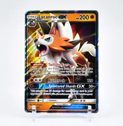Lycanroc GX - 82/181 Team Up Ultra Rare Pokemon - NM/MINT - Image 1