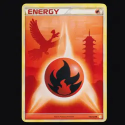 Ho-Oh Fire Energy 116/123 HeartGold & SoulSilver Pokemon TCG NM - Image 1