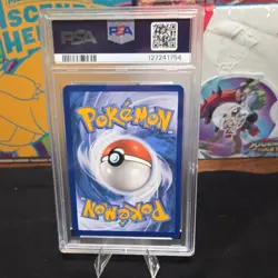 Pokemon Bulbasaur 166/165 Sv: Scarlet & Violet 151 Illustration Rare Holo PSA 8 - Image 2
