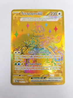 Pokemon TCG Terapagos EX 180/131 SV Prismatic Hyper Rare NM Condition - Image 1