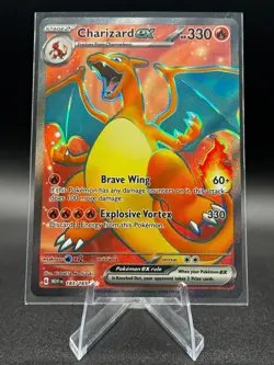 Charizard ex 183/165 Sv: Scarlet & Violet 151 Holo Pokemon TCG - Image 1