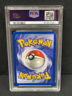 1999 POKEMON JUNGLE 1ST EDITION RARE NON HOLO #19 FLAREON PSA NM-MT 8 SET BREAK - Image 2