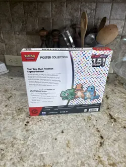 Pokemon TCG Scarlet And Violet 151 Poster Collection Box SEALED NEW 820650853166 - Image 3