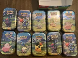 Pokemon TCG – Mega Evolution Ascended Heroes Mini Tin Display 10x - Image 3