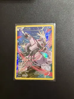 Pokemon Palkia TCG Black Star Promos XY75 Holo Full Art NM - Image 1