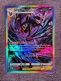 Pokemon TCG Umbreon EX Holographic Special Illustration Rare - Fan Art - Image 1