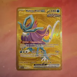 Pokemon TCG Walking Wake ex 215/162 Temporal Forces Hyper Rare NM - Image 1