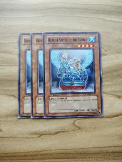 Yu-Gi-Oh! - Barrier Statue Of The Torrent 3X - Complete Playset - Image 1