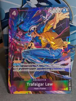 Trafalgar Law (Illustration Box Vol.6) P-093 One Piece Promotion Cards Foil - Image 1