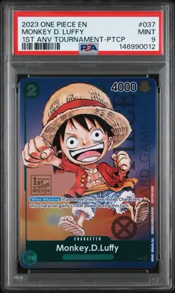 Monkey.D.Luffy (037) (1st Anniversary Tournament) P-037 One Piece Promotion... - Image 1