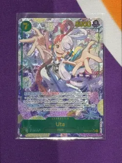 One Piece English EB03-061 Uta SEC AA Heroines Edition Secret Rare Alt Art - Image 1