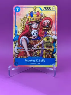 Monkey.D.Luffy (2nd Anniversary Stamped Promo) P-043 - One Piece TCG ! - Image 1