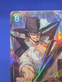 One Piece Legacy of the Master Dracule Mihawk OP12-030 Alternate Alt Art NM - Image 3