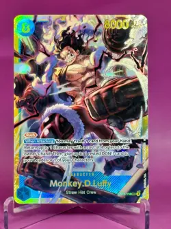 ONE PIECE CCG - Monkey D. Luffy OP11-118 SEC - Secret Rare - - Image 1