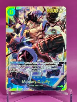 ONE PIECE CCG - Monkey D. Luffy OP11-118 SEC - Secret Rare - - Image 2