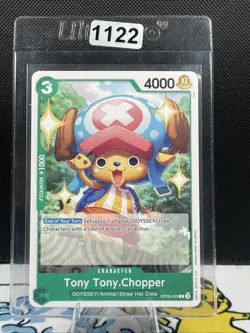 One Piece - TONY TONY.CHOPPER - 2ND ANNIVERSARY STAMPED - OP09-029 C (1122) - Image 1