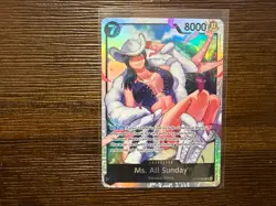 One Piece TCG Ms. All Sunday SR OP14-084 (English) Azure Sea’s Seven OP14 NM! - Image 1