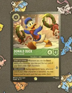 Donald Duck - Fred Honeywell 93/204 FOIL Legendary Winterspell (11) NM - Lorcana - Image 1