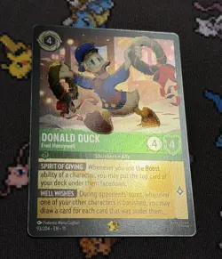 Donald Duck - Fred Honeywell 93/204 FOIL Legendary Winterspell (11) NM - Lorcana - Image 2