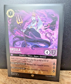 Disney Lorcana TCG - Ursula's Return - Ursula Sea Witch Queen 58/204 Legendary - Image 2