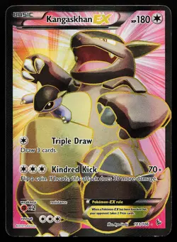 Kangaskhan EX 103/106 Holo Full Art XY Flashfire Pokemon Card - Image 1