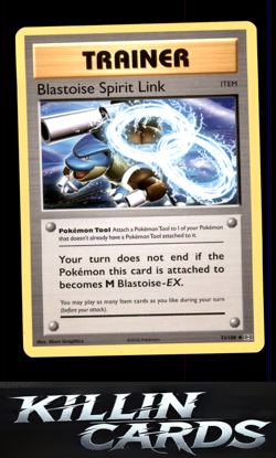 Blastoise Spirit Link 73/108 Pokemon Uncommon XY - Evolutions Card LP - Image 1